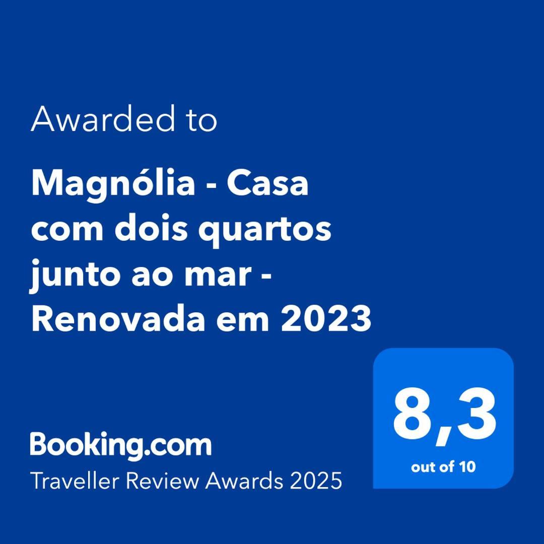 Magnolia - Casa Com Dois Quartos Junto Ao Mar - Renovada Em 2023 Mosteiros  Eksteriør bilde